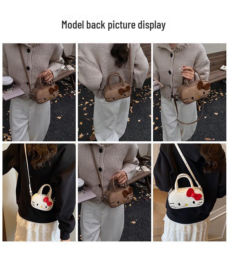 Cartoon Bowling Coin Purse: Cute Fashionable Crossbody Bag for Girls & Women