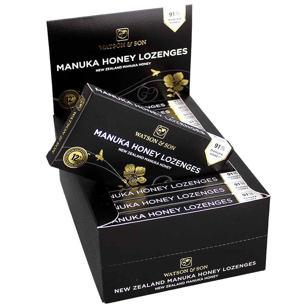 

Леденцы Manuka Honey Throat Candy x 8 MGS12+ MGO400+ 91% Леденцы, 2,5 г (12 коробок)