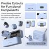 Lightweight Dustproof Silicone Protector Replacement for Mic Mini Charging Case Transmitter Receiver Protective Cover