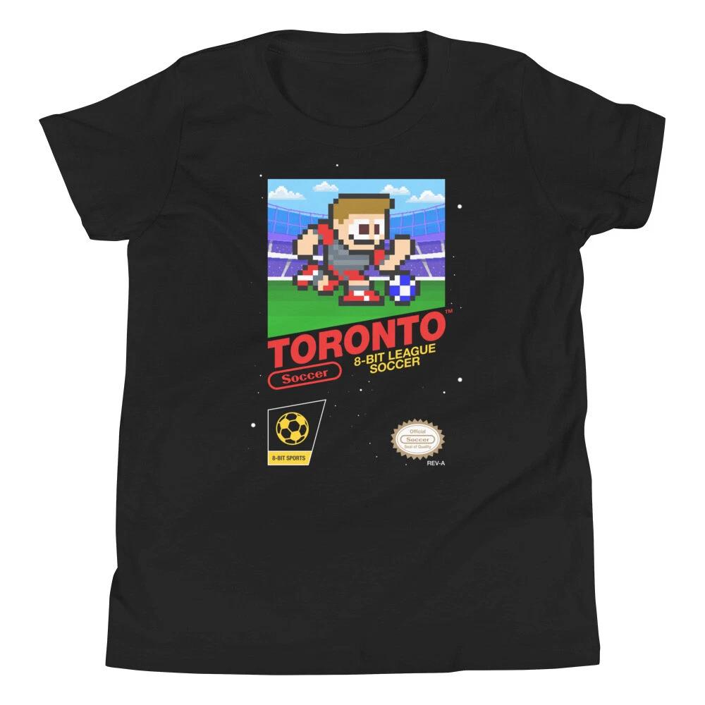 

Toronto FC Retro Vintage Soccer League Kit Jersey Youth Child Kid Boy T-Shirt XL