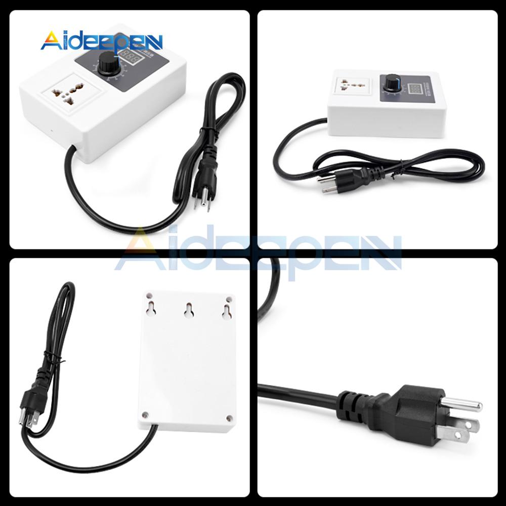 2000W High Power SCR Electronic Voltage Regulator AC 220V Motor Speed Controller Dimming Thermoregulation Module