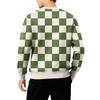 Men's Round Neck Fleece-Lined Thick Color Sweatshirt
