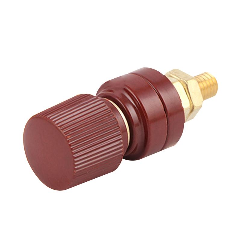 Red/Black Copper Alloy Binding Post Weld Machine Inverter Clamp Power Supply Connect Terminal Splice Connector