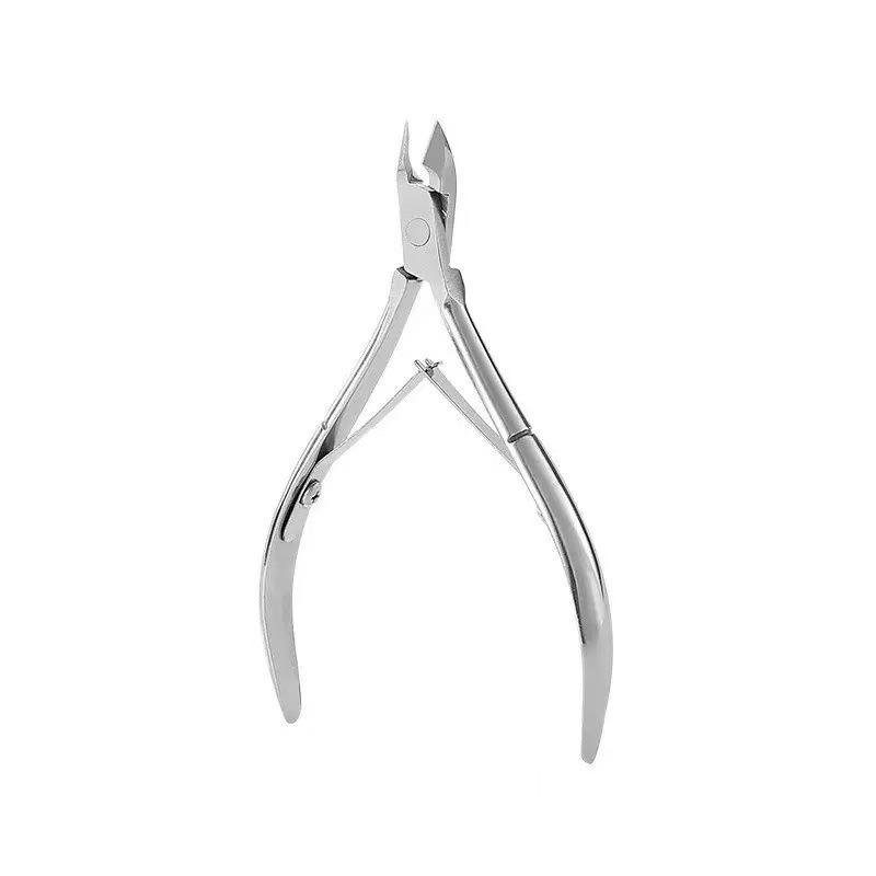 Stainless Steel Cuticle Nipper with Slanted and Pointed Tips