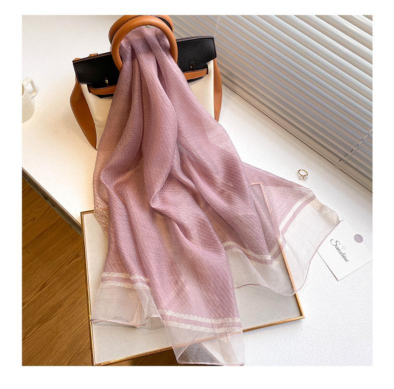 Plaid silk wool scarf women hijab for ladies pashmina shawls and wraps New Foulard Bandana Bufanda Blanket Scarves