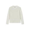 Emerald Textured Jacquard Fashion Casual Round Neck Long Sleeve T-Shirt Women Tops F11W414210FZA