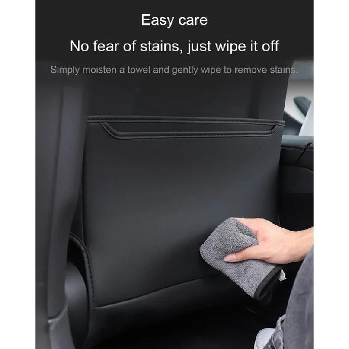 For Tesla Model Y Juniper Seat Anti-kick Pad Rear Safety Seat Anti-Wear Pad Model 3 Highland Rear Seat Car Backrest Protection