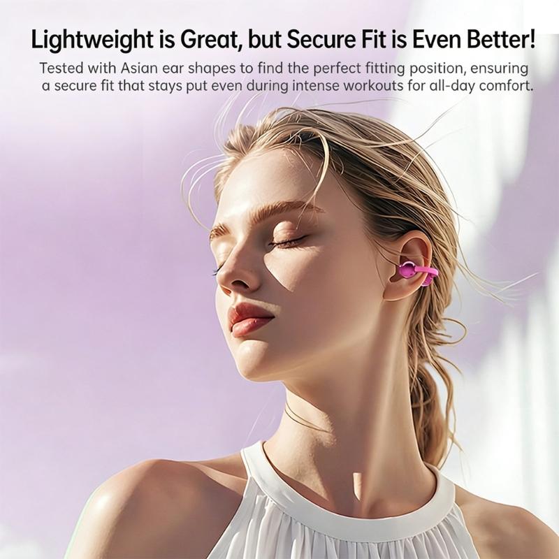Luxury Handbag Style Clip Ear Headphones With Noise Cancelling Mic And Immersive Sound Open Ear Clip On Earbuds