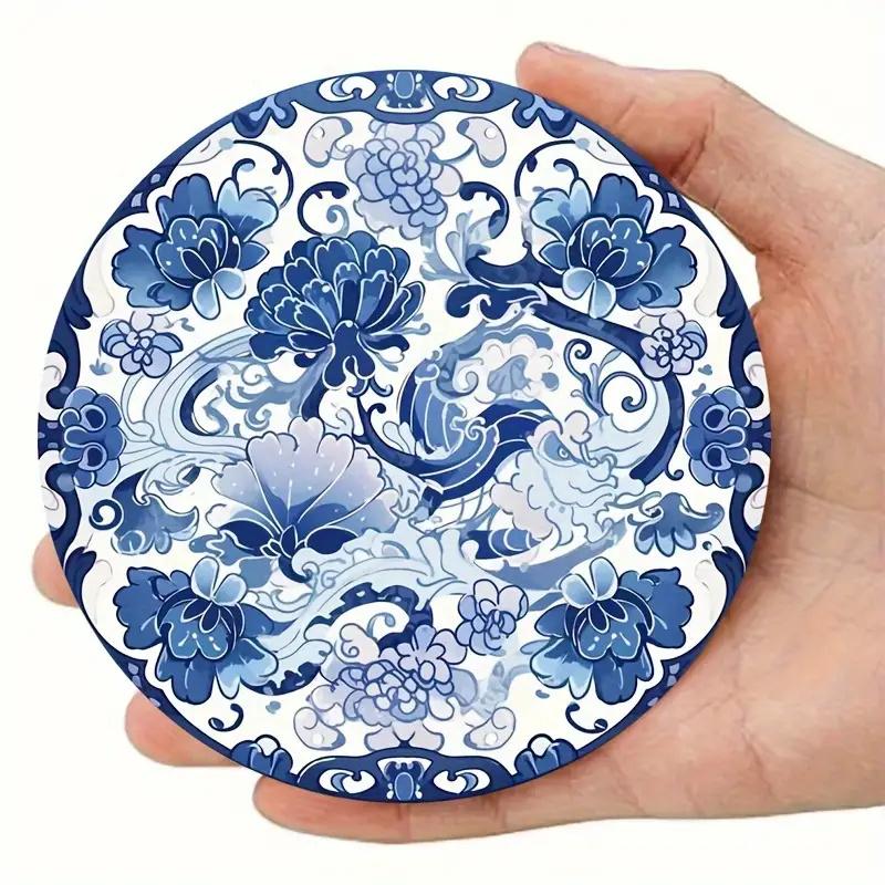 6-piece Butterfly Art Coaster Set-5d DIY Non-slip Heat Resistant Perfect for Home Decoration and Gifts