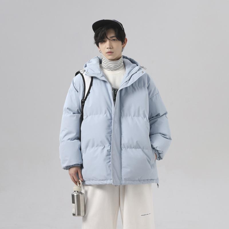 Cotton Clothing Men and Women with The Same Paragraph Winter Loose Hooded Waterproof Cotton Jacket Cotton Jacket Couples Coat Warm Winter Thickening