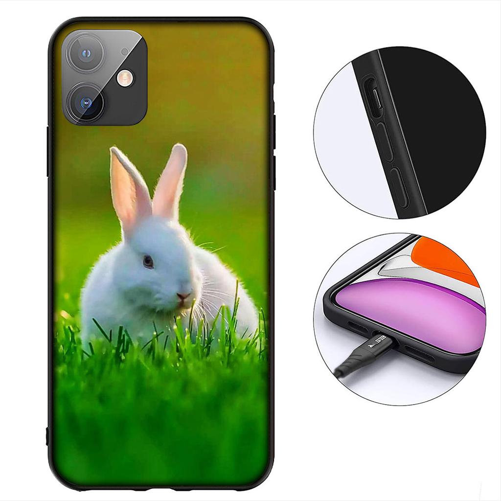 Rabbit Phone Case for Xiaomi Redmi Note 12 11 10 A3 Pro 10A 10C 12C Note12 5G Protective Cover