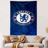 Chelsea Football Club Logo Tapestry Patterned Tapestry Home Decor, Suitable for Bedroom and Living Room, Gift