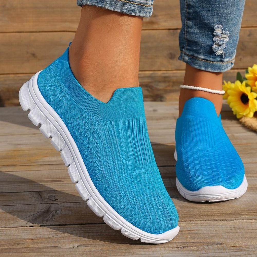 2026 Lato Nowe Damskie Siateczkowe Wsuwane Trampki Oddychające Lekkie Wygodne Codzienne Buty do Chodzenia Wiele Kolorów