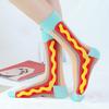 Șosete Tide Brand Tide Sosete Bumbac Creative Food Series Tub mediu Sosete personalizate Trend