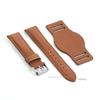 Äkta Läderklockarmband med Matt 18mm 20mm 22mm Koskinnband Vintage Armbandsersättning för Seiko Armband för Rolex