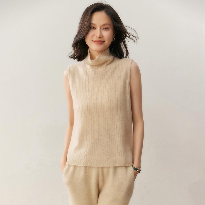 Qinghe 100% Pure Cashmere Women's Sweater - Ultra Soft Luxury Winter Pullover