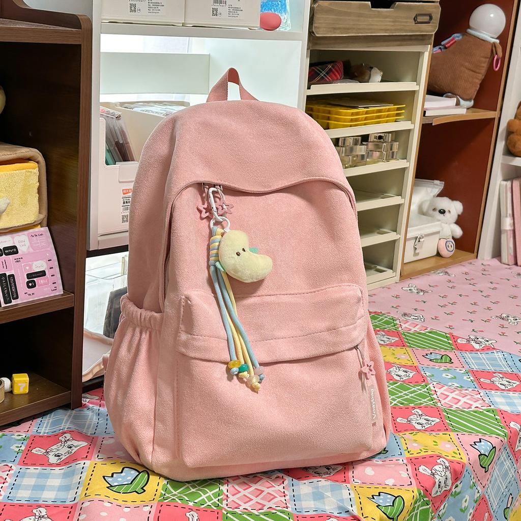 Schoolbag Schoolbag Junior High School Girls Primary School Students 1011 New Fashion High School Students Lightweight Simple Backpack College