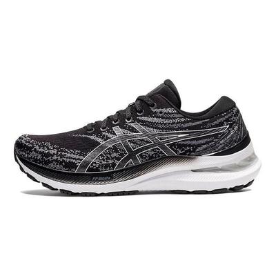 נעלי ספורט לנשים Gel Kayano 29 D רחבות שחור לבן 1012B297-002