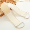 Exfoliating Back Strap With Loofah Sponge Shower Bath Body Scrubber Brush Personal Cleaning Washing Tool