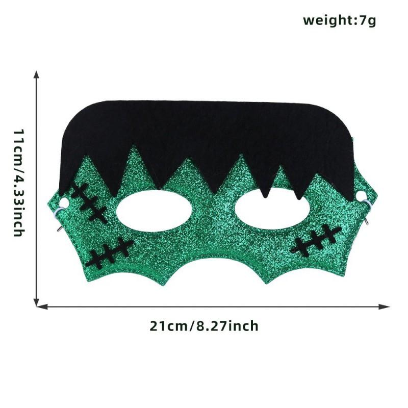 Halloween Half Face Mask Bat Skull Spider Demon Eye Cover Costume Accessory Party Decoration
