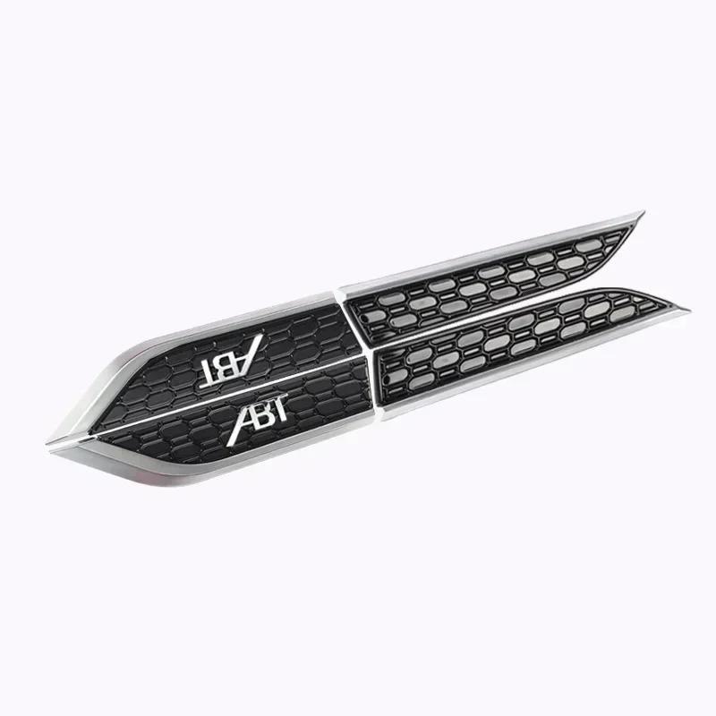 Audi 3D ABS Stickers on Car Fender Side For  Audi A3 A4 A5 A6 A7 A8 A1 A2 Q2 Q3 Q5 Q7 Q8 S3 S4 S6 RS3 RS4 RS5 RS6 Car Accessories