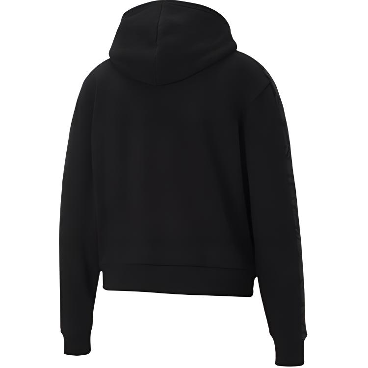 Puma Metallic Logo Hooded Jacket Women jackets Black 587147-01