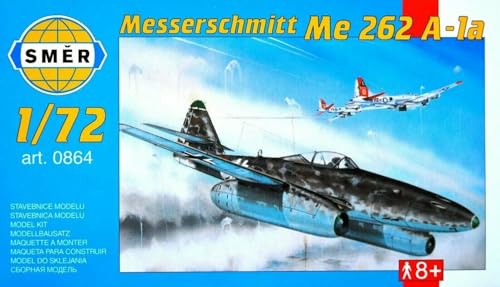 SEMAR 1/72 German Messerschmitt Me262A Schwalbe Fighter Plane Plastic Model Kit SME72864