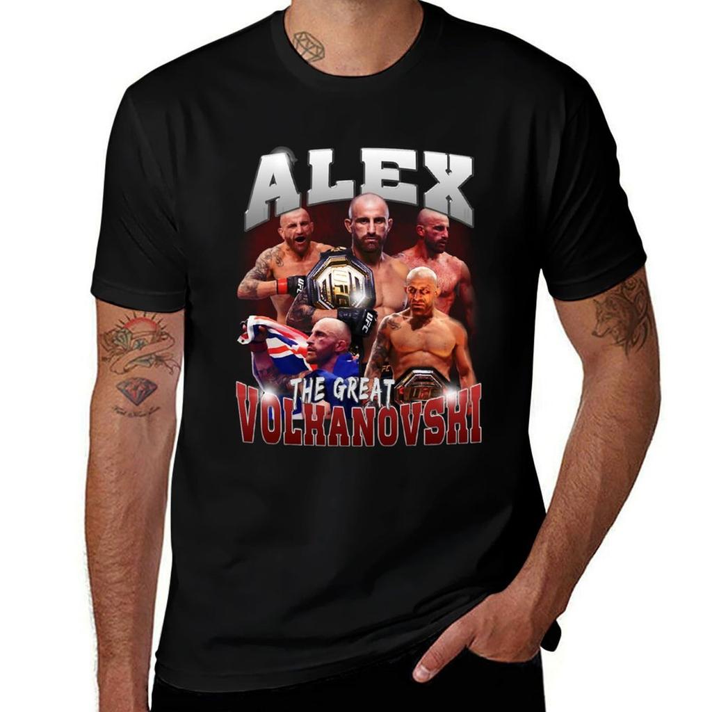 Alex Volkanovski Bootleg TShirt T Shirt Unisex Designer T Shirts with Prints TShirt