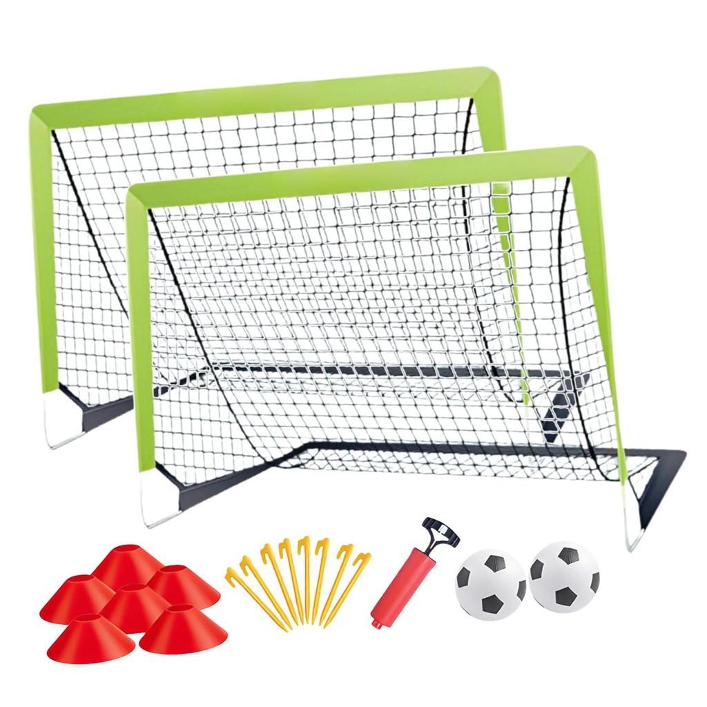 Soccer , Quick Setup, Portable Net for Backyard Fun