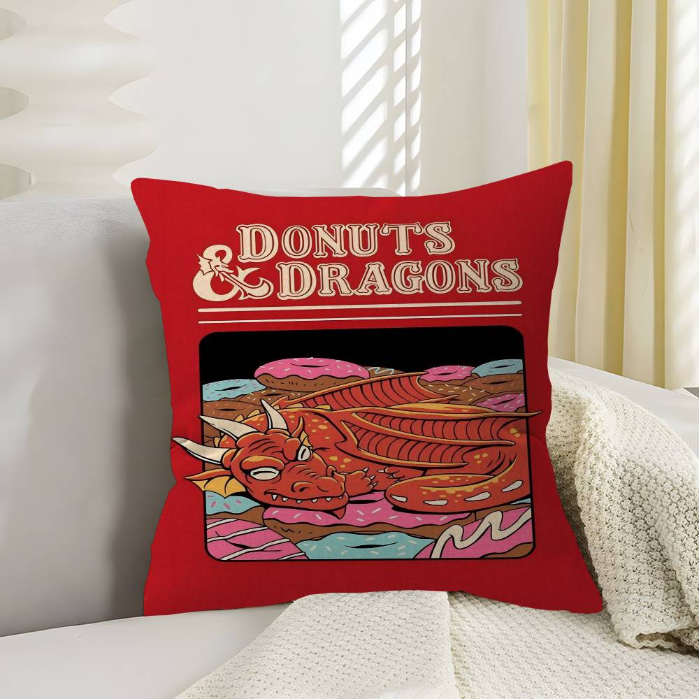 

Dungeons and Dragons Movie Cushion Cover Car Throw Pillow Case For Sofa Car Christmas Gift xcm xcm 30x30 cm
