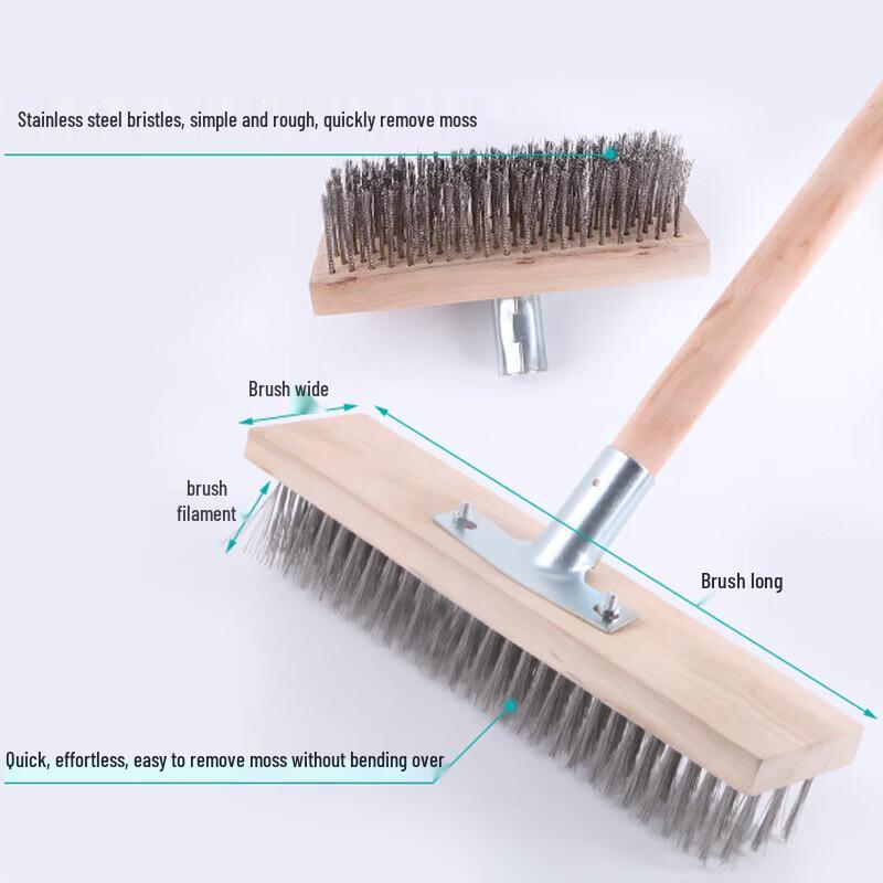 Bingyu BYQ-854 Industrial Stainless Steel Floor Brush