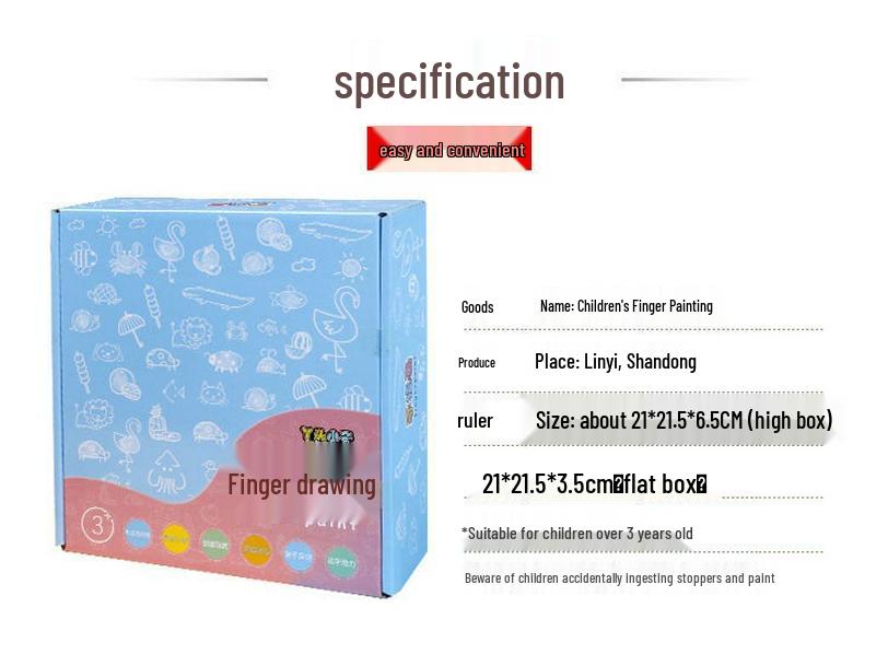 Preschool Art & Craft Materials: DIY, Finger Painting & Coloring Fun Set