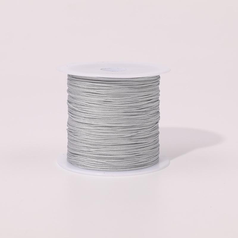 DIY Pearl Stringing Thread - 0.4mm, No. 71: Ideal for Handmade Bracelets, Necklaces, and Lanyards with Jade or Pearl.