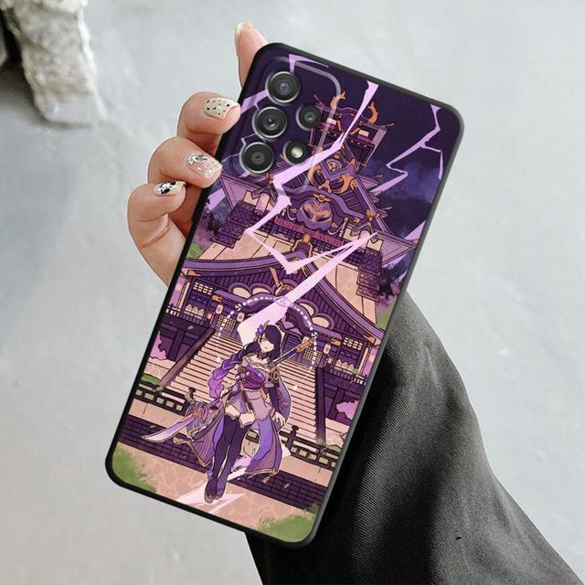 Spiel Genshin Impact Yan Fei Barbatos Hülle für Samsung Galaxy A14 A73 A53 A71 A51 A31 A33 A22 A12 A21s A13 A32 A52s A72 A52 A23