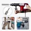 Ground Rod Driver 3.9in Round Handle Heavy Duty Steel Ground Rod Drill Bit Driver T Post Driver for   Plus Hammer