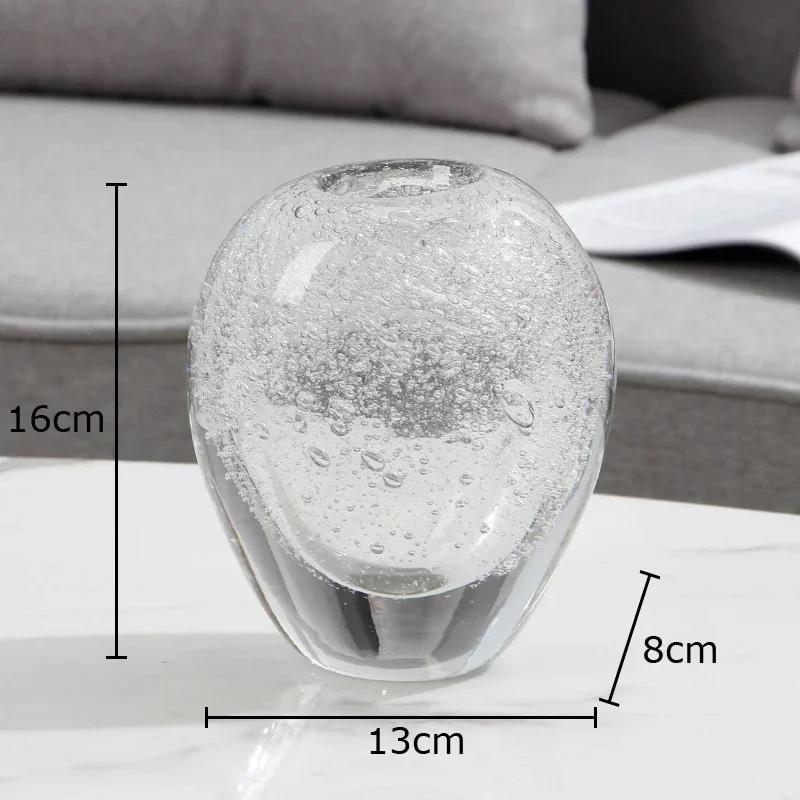 

Creative Transparent Bubble Glass Vase Hydroponic Flower Pots Desk Decoration Flower Arrangement Floral Vases Modern Home Decor