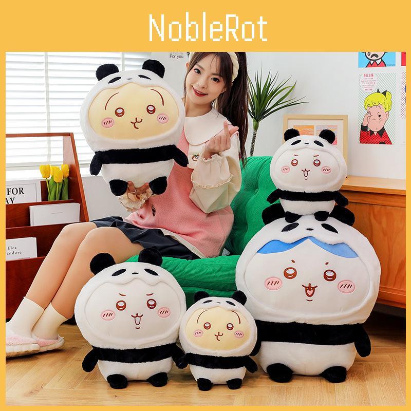 Chiikawa Hachiware Usagi Panda Transformation Into Plush Toy Doll Cute Gift Doll