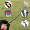 YYKSYDPT Long Leash Ideal for Large and Medium Long Dog Leash with Comfortable Handle and Reflective Strips 20m, Dogs, Tangle-Free (Black, 20M)