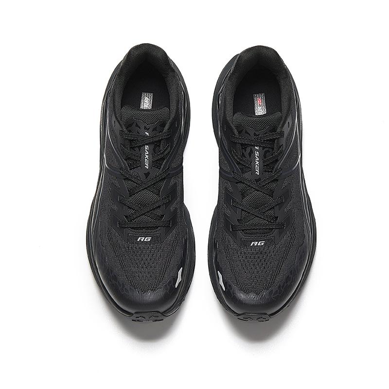 Anta Hunter 3 SE Champion Fabric Rubber Low Top Running Shoes Men sneakers Black 112625502A-2