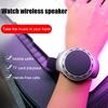 Portable Wrist Watch Speaker Cool Lighting Bluetooth-compatible Sports Music FM Radio 500mAh Music FM Radio Box USB Rechargeable
