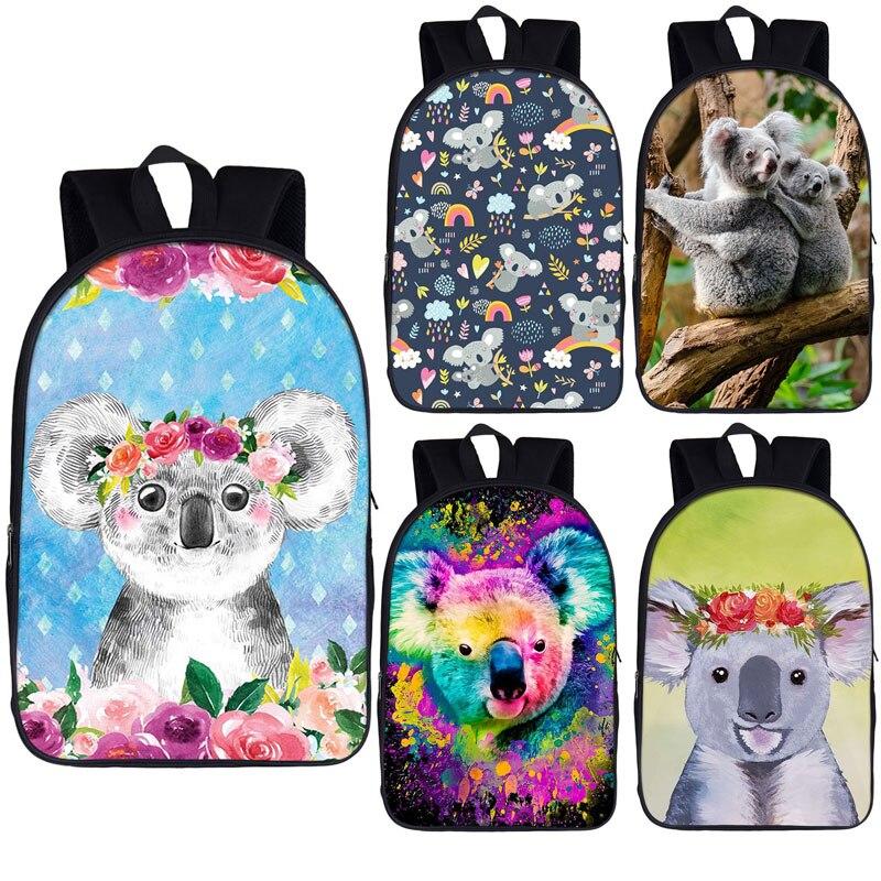 Buy Cute Animal Koala Backpack Children School Bags for Teenager Boys