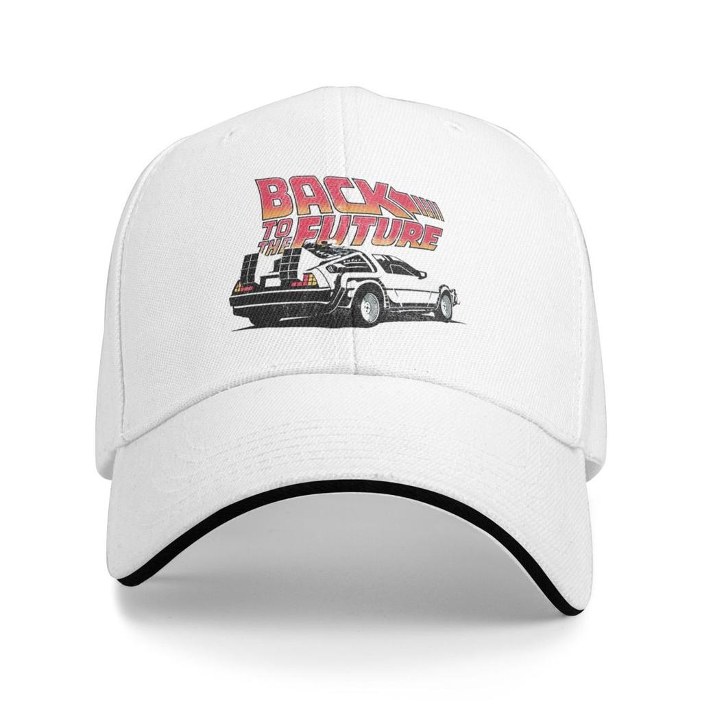 Back To The Future Movie Logo Baseball Caps Snapback Baseball Hats Breathable Casual Casquette Outdoor Unisex