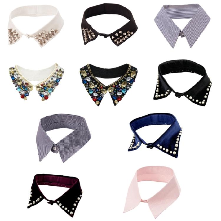 Removable Faux Collar All Matching Lapel Collar Formal Casual Clothes Accessory