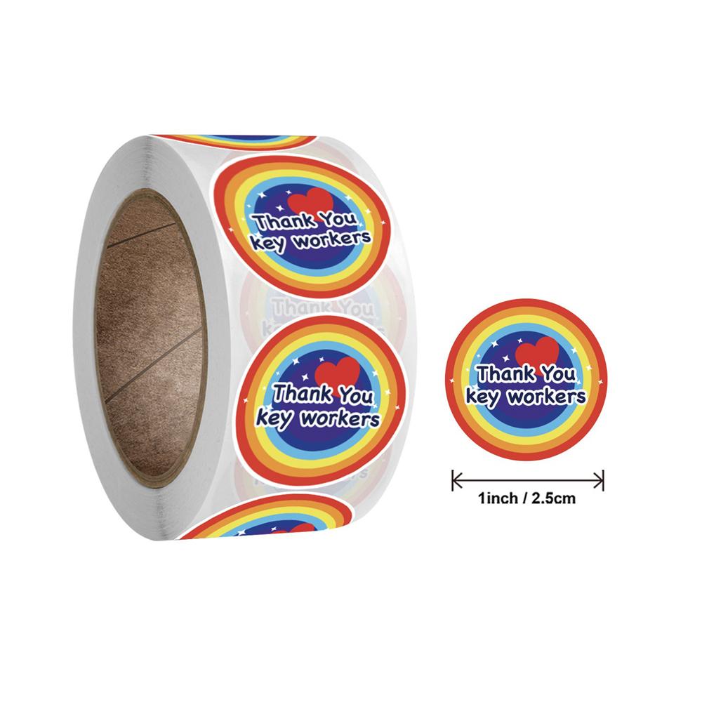 Children's School Supplies Fairy Stickers Simple Thank You Custom School Labels X053