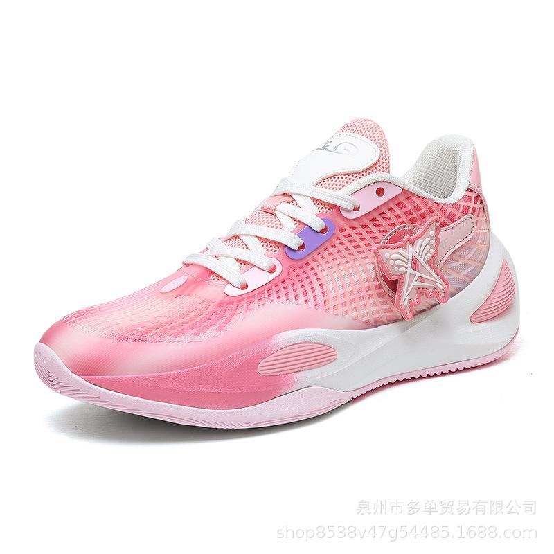 Zapatillas deportivas de competición antideslizantes resistentes al desgaste, visión nocturna reflectante, absorción de impactos y rebote para suelo de cemento, zapatillas de baloncesto