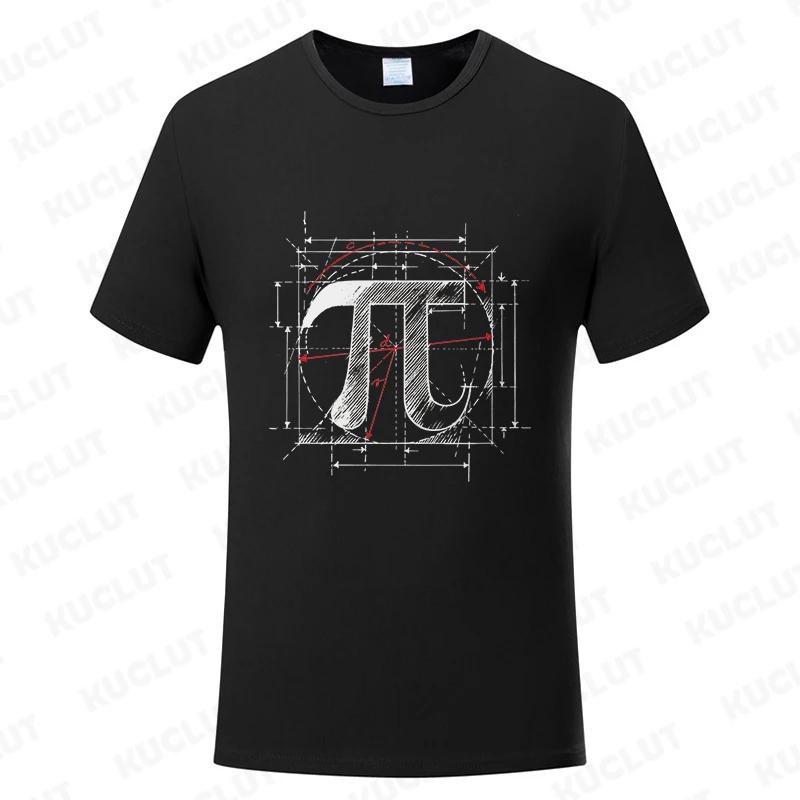 Summer Symbol Print Men's T-shirts Fashion Clothing Science Math T-shirts Outdoor Casual Clothing T-shirt Women Tees Tops