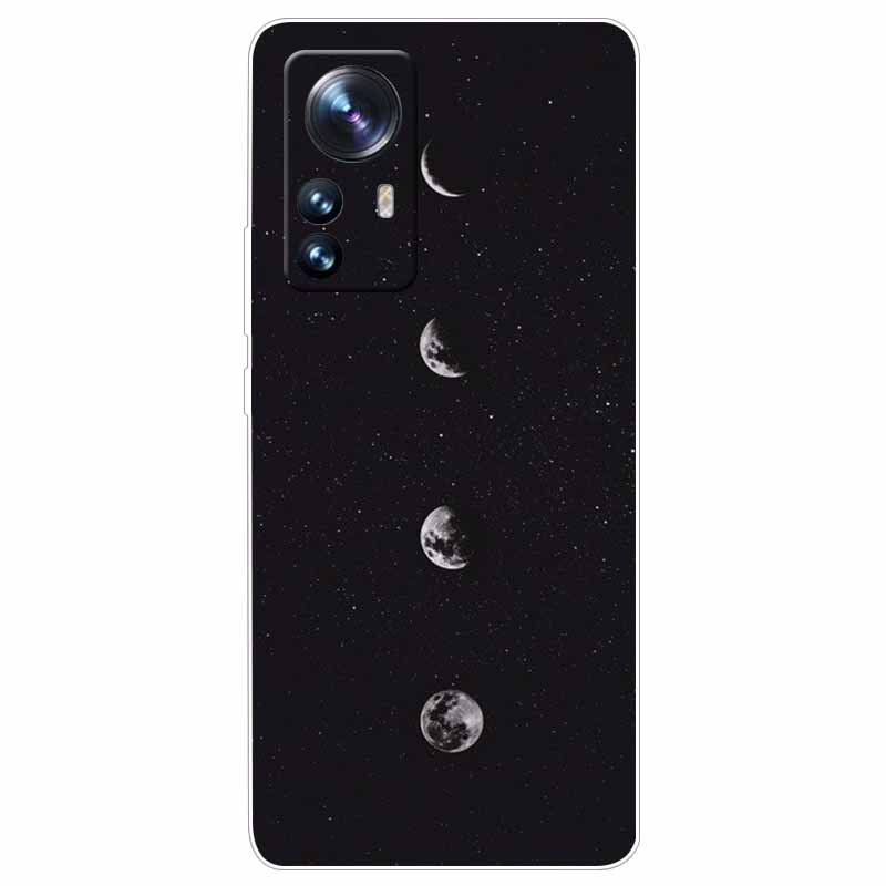 For Xiaomi 12T Pro 5G Case 12 T Cat Space Soft TPU Clear Silicone Funda Cases for Xiaomi 12T 5G Cover 12TPro Shockproof 2022