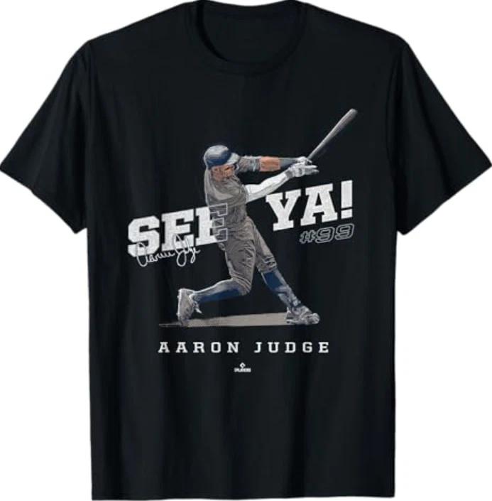 

Пока! Футболка Аарона Джаджа Нью-Йорк MLBPA 4XL