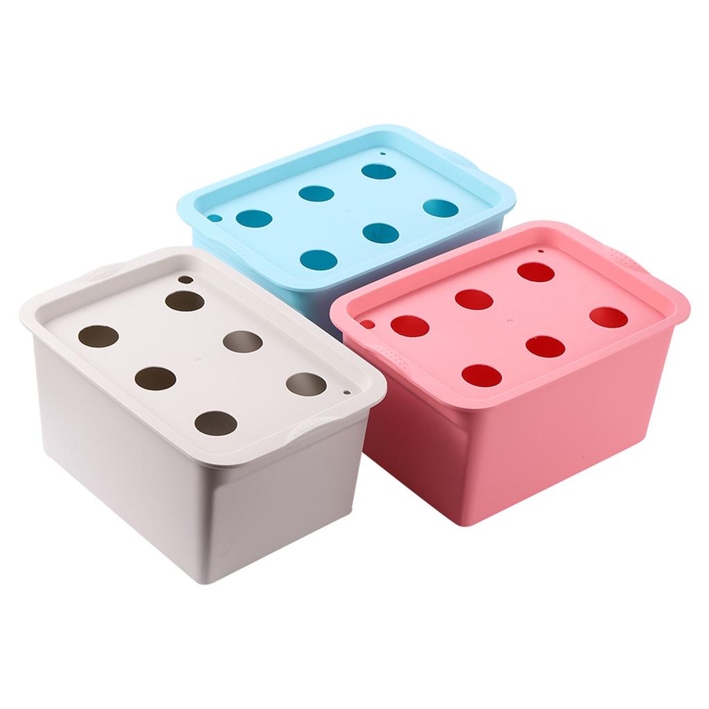 6-Hole Soilless Nursery Box 220V/110V Plant Hydroponic System Vegetable Flower Cultivation Seedling Grow Container With Air Pump