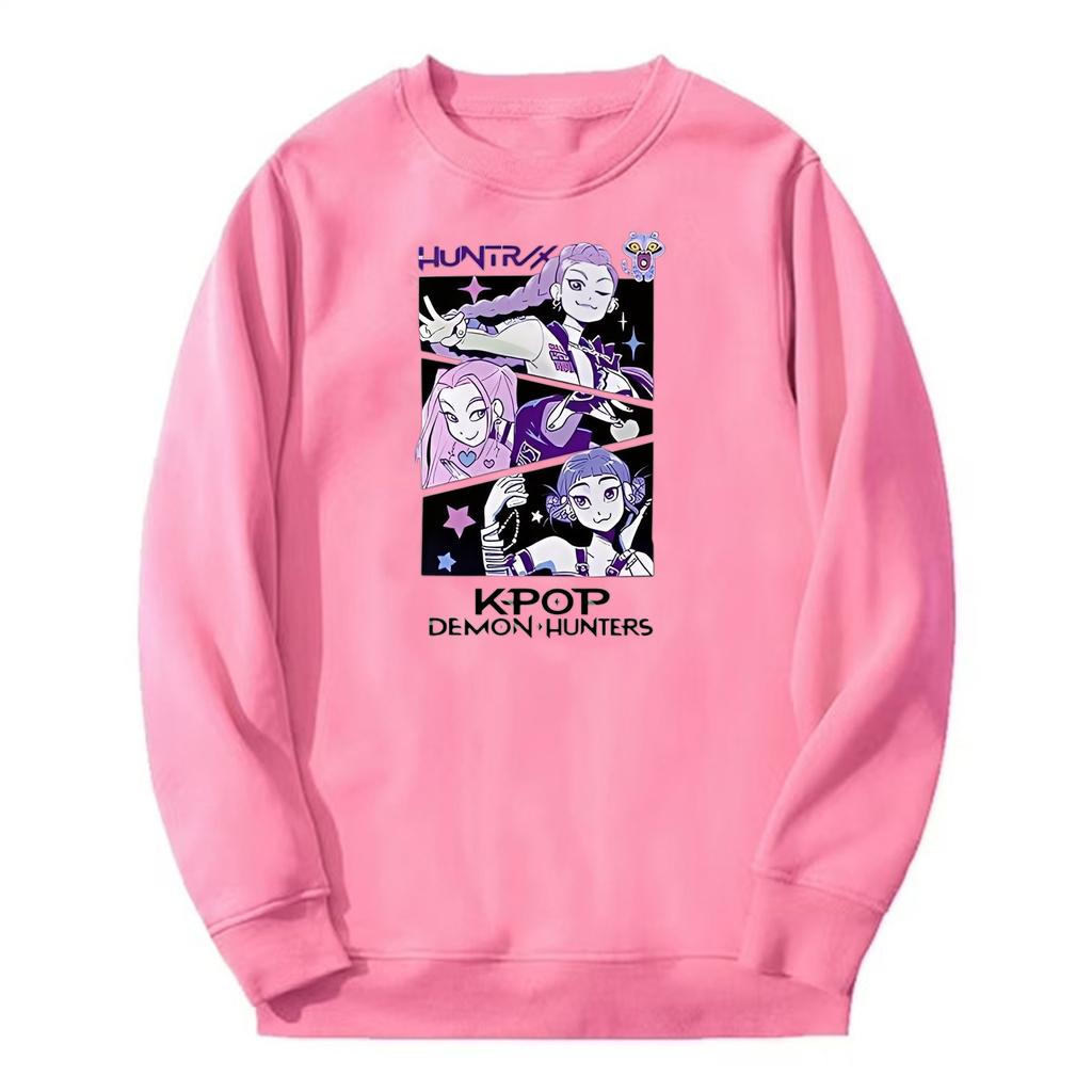 Unisex Fashion Women's Fashion Long Sleeve Loose Printed Round Neck Sweatshirt Tops